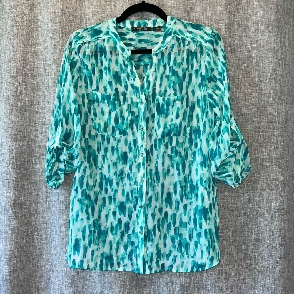 Covington Semi Sheer Top Small